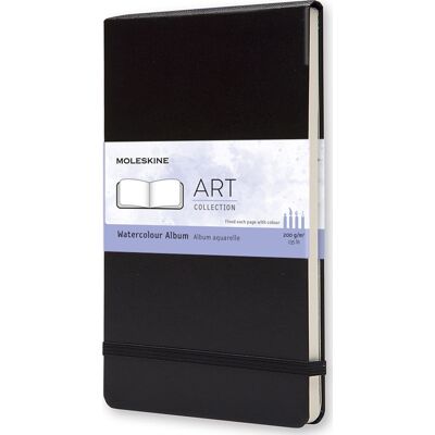 Moleskine Art Akvarel Album L Sort Moleskine Art Akvarel Album L Sort