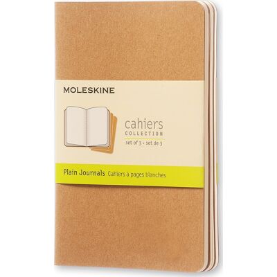Moleskine Cahier Notesbog Pkt. Blan. Kraft Moleskine Cahier Notesbog Pkt. Blan. Kraft