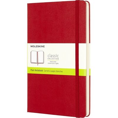 Moleskine Clas. H Notesbog L Blan. Rød Moleskine Clas. H Notesbog L Blan. Rød