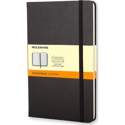 Moleskine Clas. H Notesbog L Linj. Sort Moleskine Clas. H Notesbog L Linj. Sort