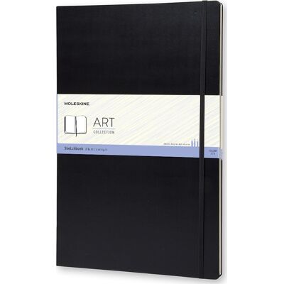 Moleskine Art Sketch Bog A3 Sort Moleskine Art Sketch Bog A3 Sort