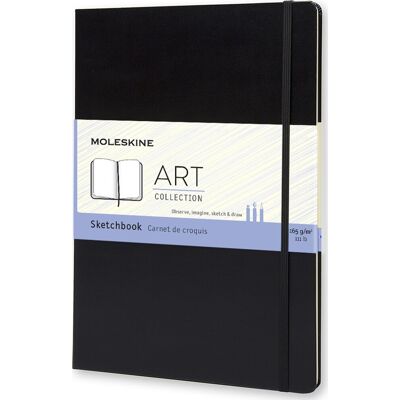 Moleskine Art Sketch Bog A4 Sort Moleskine Art Sketch Bog A4 Sort