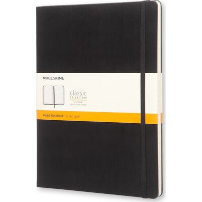 Moleskine Clas. H Notesbog Xl Linj. Sort Moleskine Clas. H Notesbog Xl Linj. Sort