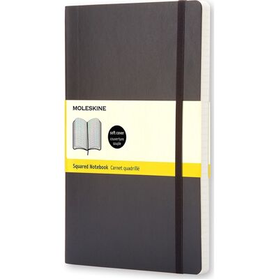 Moleskine Clas. S Notesbog Pkt. Kvad. Sort Moleskine Clas. S Notesbog Pkt. Kvad. Sort