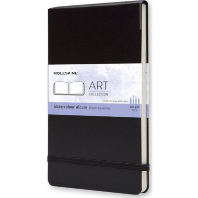 Moleskine Art Akvarel Album L Sort Moleskine Art Akvarel Album L Sort