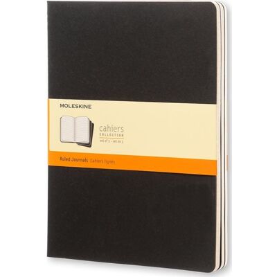 Moleskine Cahier Notesbog Xl Linj. Sort Moleskine Cahier Notesbog Xl Linj. Sort