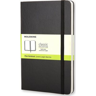Moleskine Clas. H Notesbog L Blan. Sort Moleskine Clas. H Notesbog L Blan. Sort