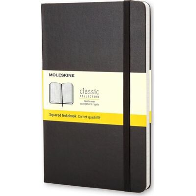 Moleskine Clas. H Notesbog L Kvad. Sort Moleskine Clas. H Notesbog L Kvad. Sort