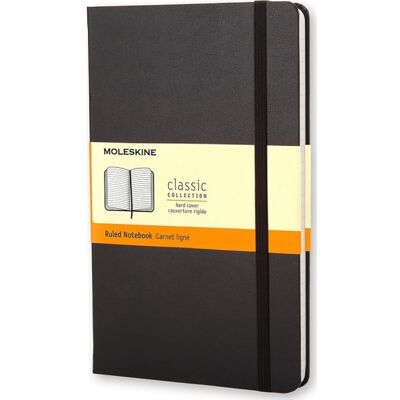 Moleskine Clas. H Notesbog Pkt. Linj. Sort Moleskine Clas. H Notesbog Pkt. Linj. Sort