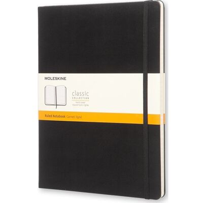 Moleskine Clas. H Notesbog Xl Linj. Sort Moleskine Clas. H Notesbog Xl Linj. Sort