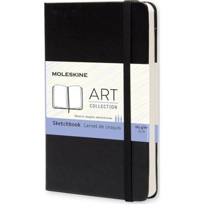 Moleskine Art Sketch Bog Pkt. Sort Moleskine Art Sketch Bog Pkt. Sort
