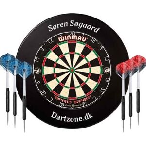 Winmau Pro Sfb Dartskive M. 2 Sæt Pile & Kvajering