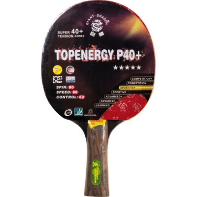 Giant Dragon Bordtennisbat Top Energy, 5-Stjernet Giant Dragon Bordtennisbat Top Energy, 5-Stjernet