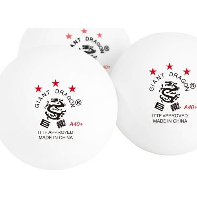 Giant Dragon Lux Bordtennisbolde 3-Stjernet, 6 Stk Giant Dragon Lux Bordtennisbolde 3-Stjernet, 6 Stk