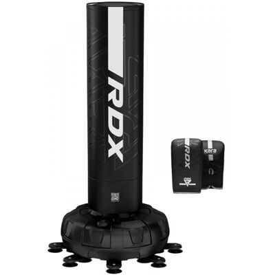 RDX boksesæk fristående F6 KARA 5ft inkl. handsker hvid RDX boksesæk fristående F6 KARA 5ft inkl. handsker hvid