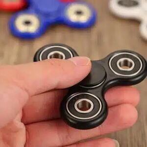 Satana Fidget Spinner - Flere Forskellige Farver (Farve: Sort)