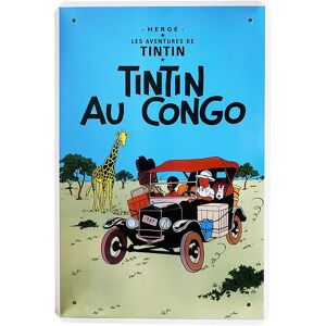 Satana Metalskilt - Tintin Au Congo