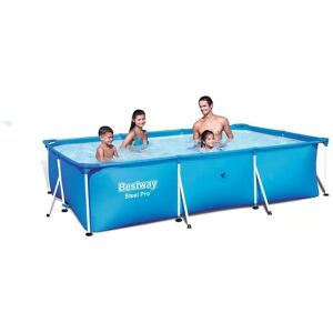 Satana Pool 3300l - Rektangulær M/ Metal Ramme 300 X 201 X 66 Cm Fra Bestway