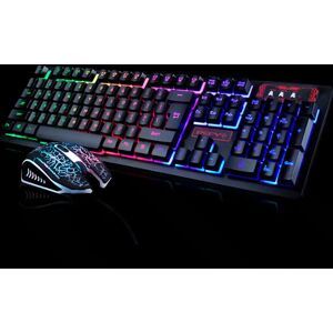 Satana Gaming Tastatur & Mus Med Backlight Led