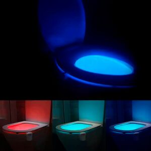 Satana Toilet Led-Lys (8 Forskellige Farver)