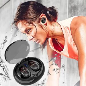 Satana Trådløse In-Ear Høretelefoner Bluetooth V5.0 (Sort)