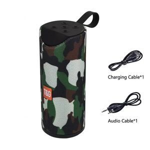 Satana Bluetooth Højttaler 5w - M/fm Radio - Model Tg-113a (Farve: Camo)