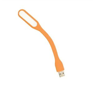 Satana Fleksibel Mini Usb Led Lampe (Farve: Orange)