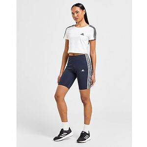 adidas 3-Stripes Badge of Sport Cycle Shorts, Legend Ink / White