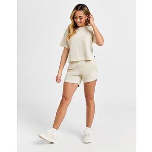 Puma Knit Crop Shorts, Beige