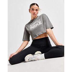 Nike Swoosh Crop T-Shirt, Grey