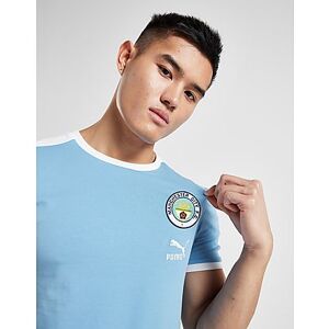 Puma Manchester City FC T7 T-Shirt, Blue