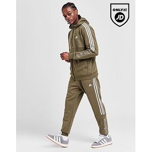 adidas Badge of Sport Linear Tracksuit, Green