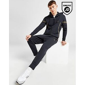 BOSS Pixel Full Zip Hooded Tracksuit, Navy