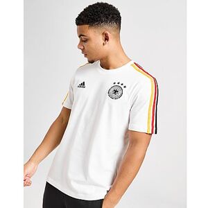 adidas Germany DNA 3-Stripes T-Shirt, White