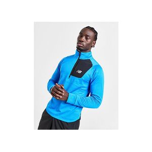 New Balance Heatgrid 1/2 Zip Track Top, Blue