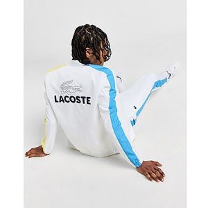 Lacoste Colour Block Back Logo Tracksuit, White