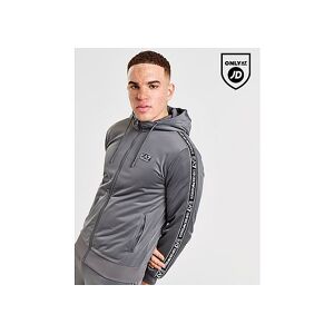 Emporio Armani EA7 Poly Tape Full Zip Tracksuit, Grey