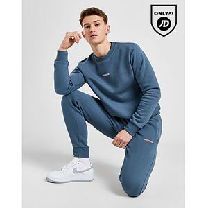 McKenzie Essential Crew Tracksuit Herre, Blue