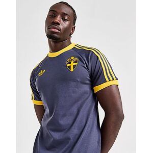 adidas Originals Sweden 3-Stripes T-Shirt, Shadow Navy