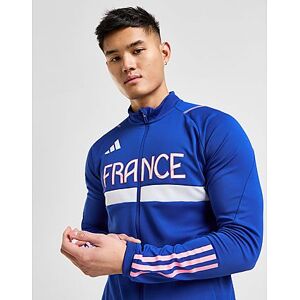 adidas Team France Track Top, Semi Lucid Blue