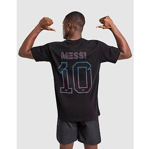 adidas Inter Miami CF Messi #10 T-Shirt, Black