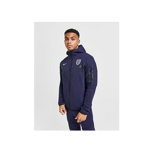 Nike England Tech Fleece Full Zip Hoodie, Blue