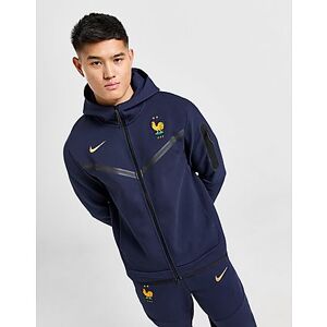 Nike France Tech Fleece Full Zip Hoodie, Blue