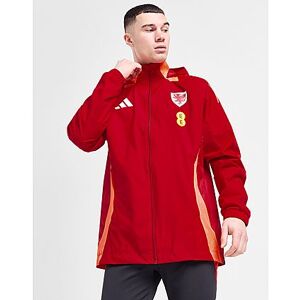 adidas Wales Tiro 24 All Weather Jacket, Red