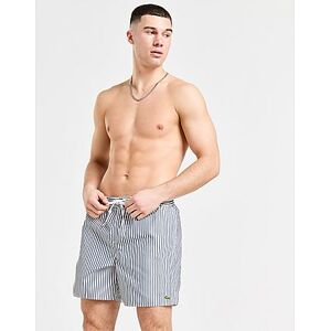 Lacoste Stripe Swim Shorts, Navy