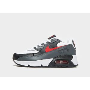 Nike Air Max 90 Børn, White/Iron Grey/Black/University Red