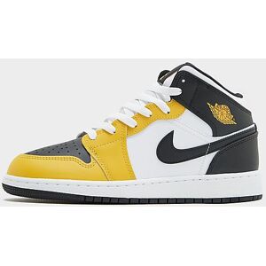 Jordan Air 1 Mid Junior, Yellow Ochre/White/Yellow Ochre/Black