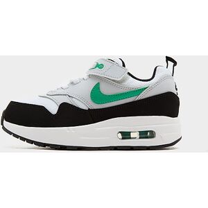 Nike Air Max 1 Børn, White/Pure Platinum/Black/Stadium Green