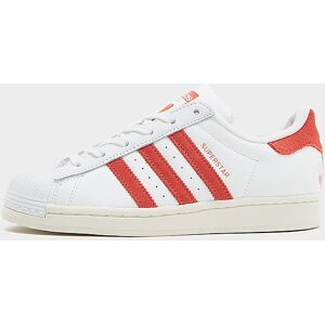 adidas Originals Superstar Dame, Cloud White / Bright Red / Wonder Clay