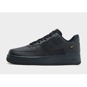 Nike Air Force 1 Low Herre, Black/Dark Smoke Grey/University Gold